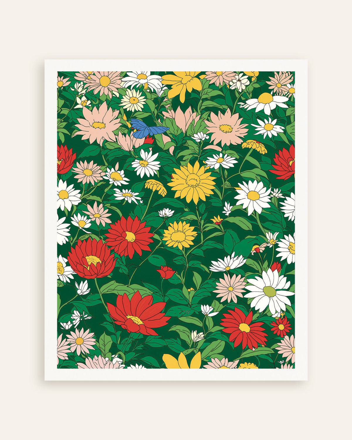 Póster de Estudio japonés de animación, Flores, miniatura