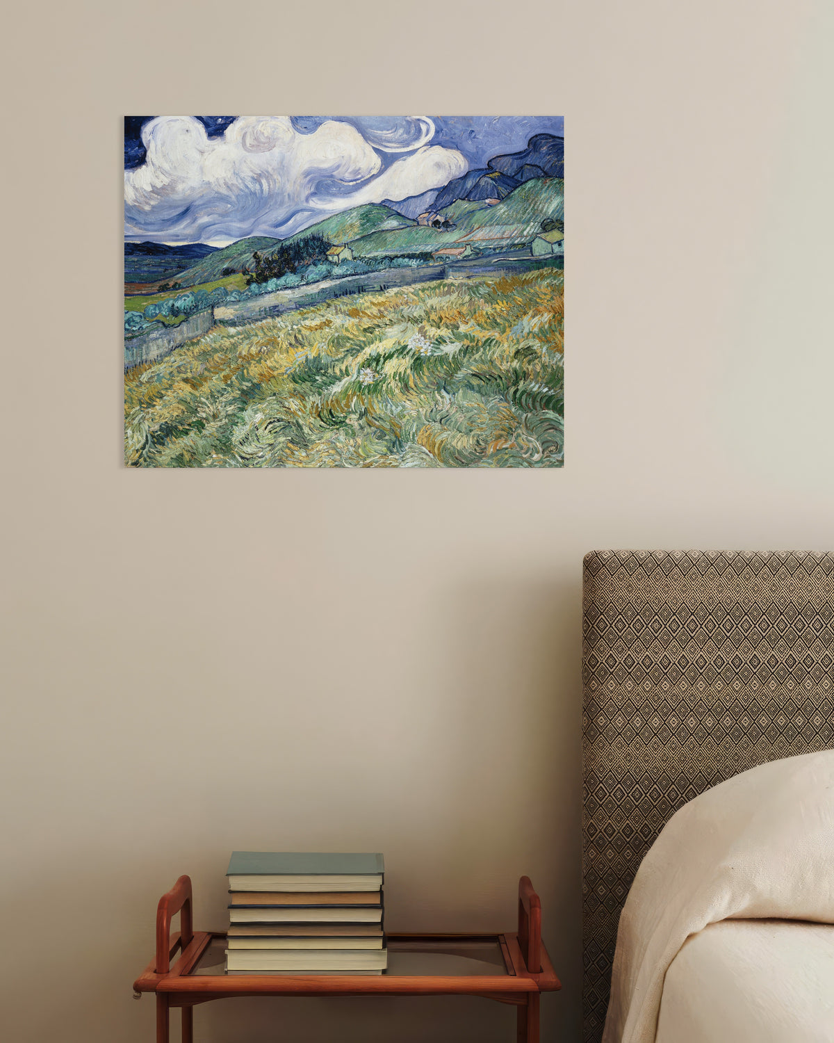 Póster de Paisaje de Saint-Rémy (1889), de Vincent van Gogh