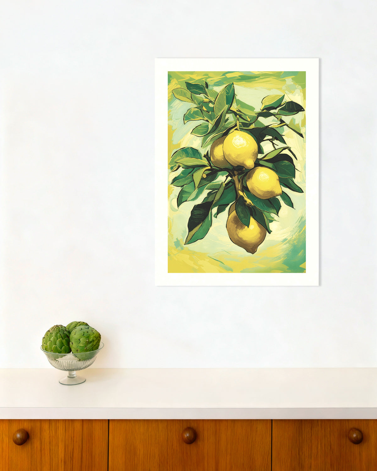 Póster de Limones de Sorrento, póster