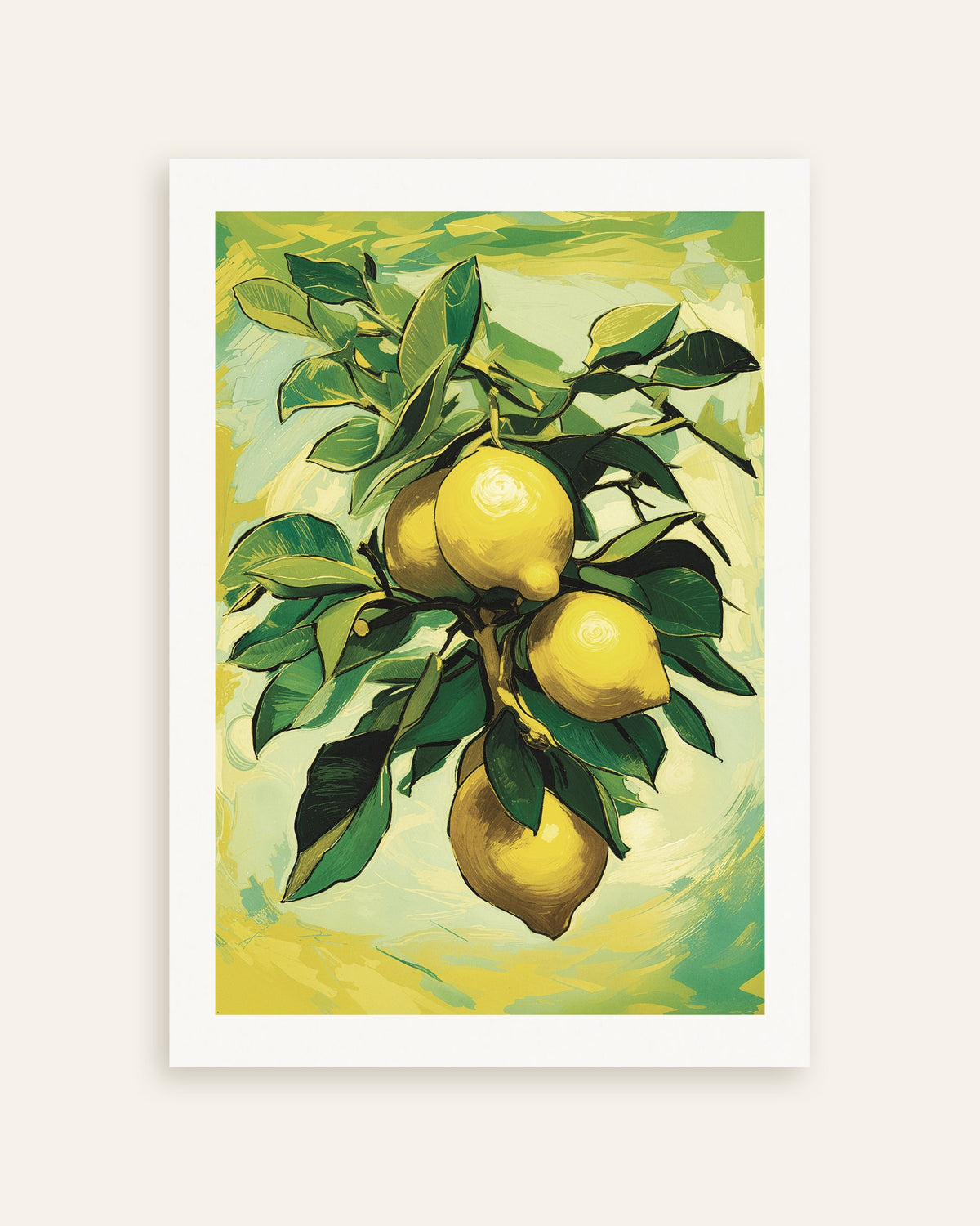 Póster de Limones de Sorrento, póster, miniatura