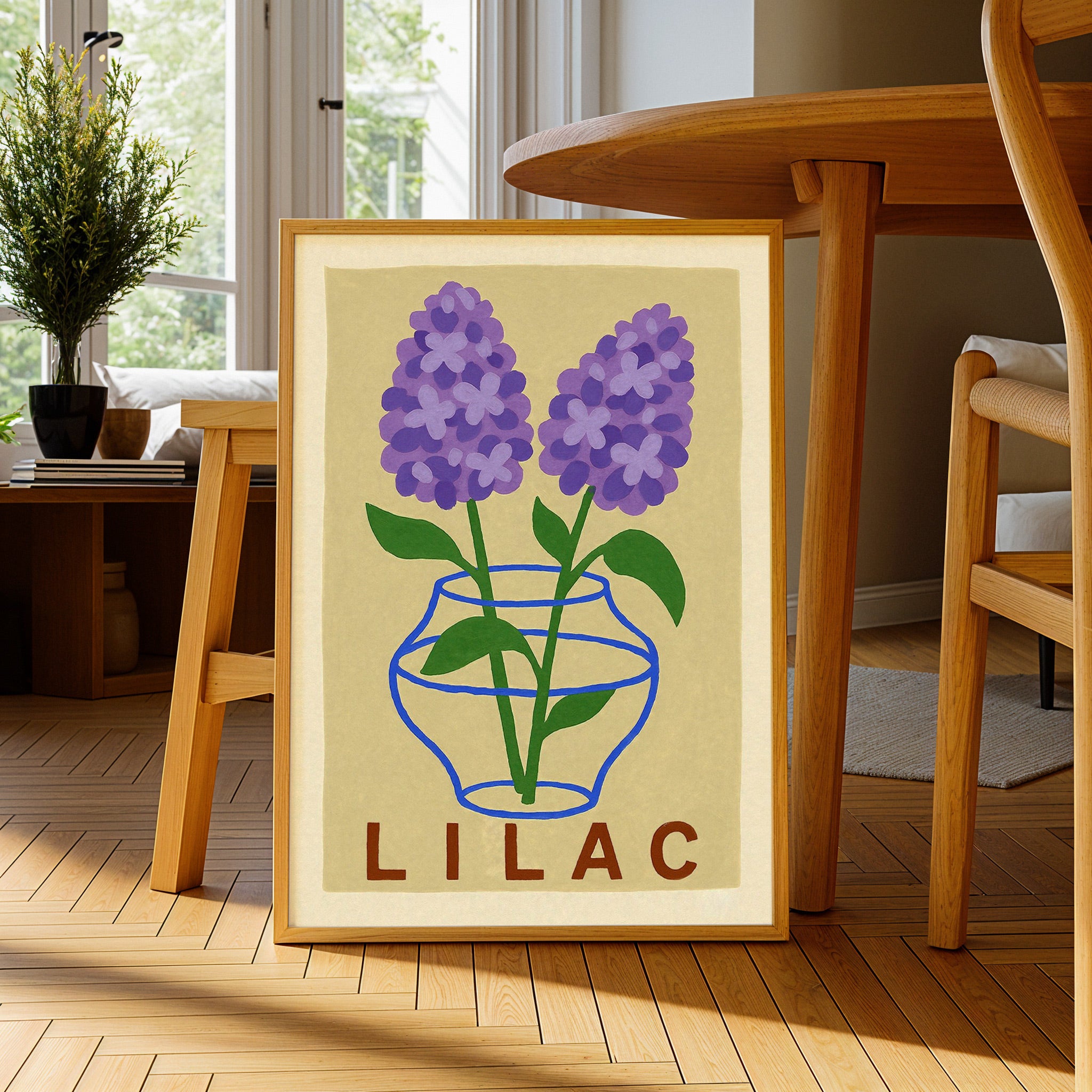 Impresión de lila Póster