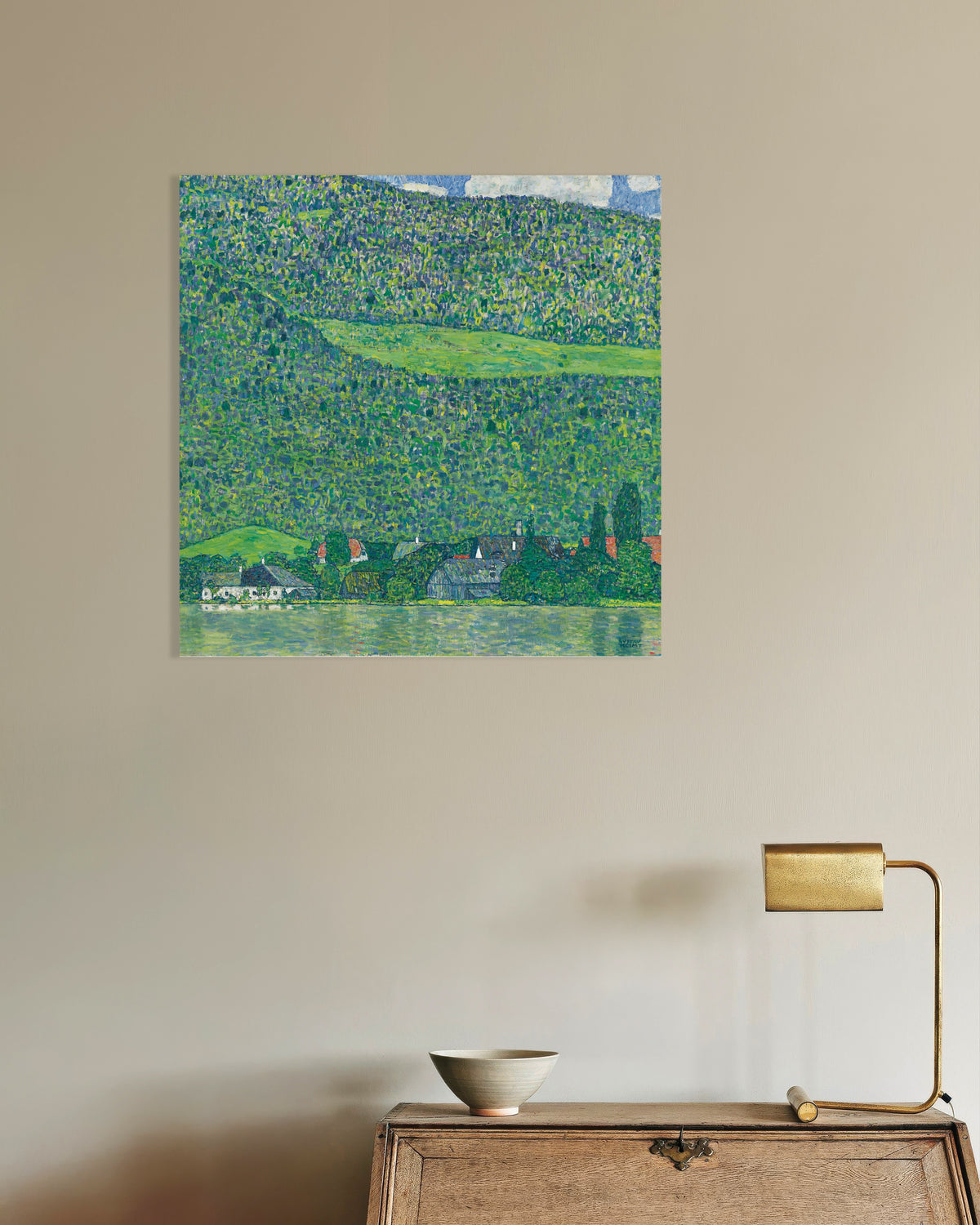 Póster de Litzlberg en el Attersee (1914–1915), de Gustav Klimt