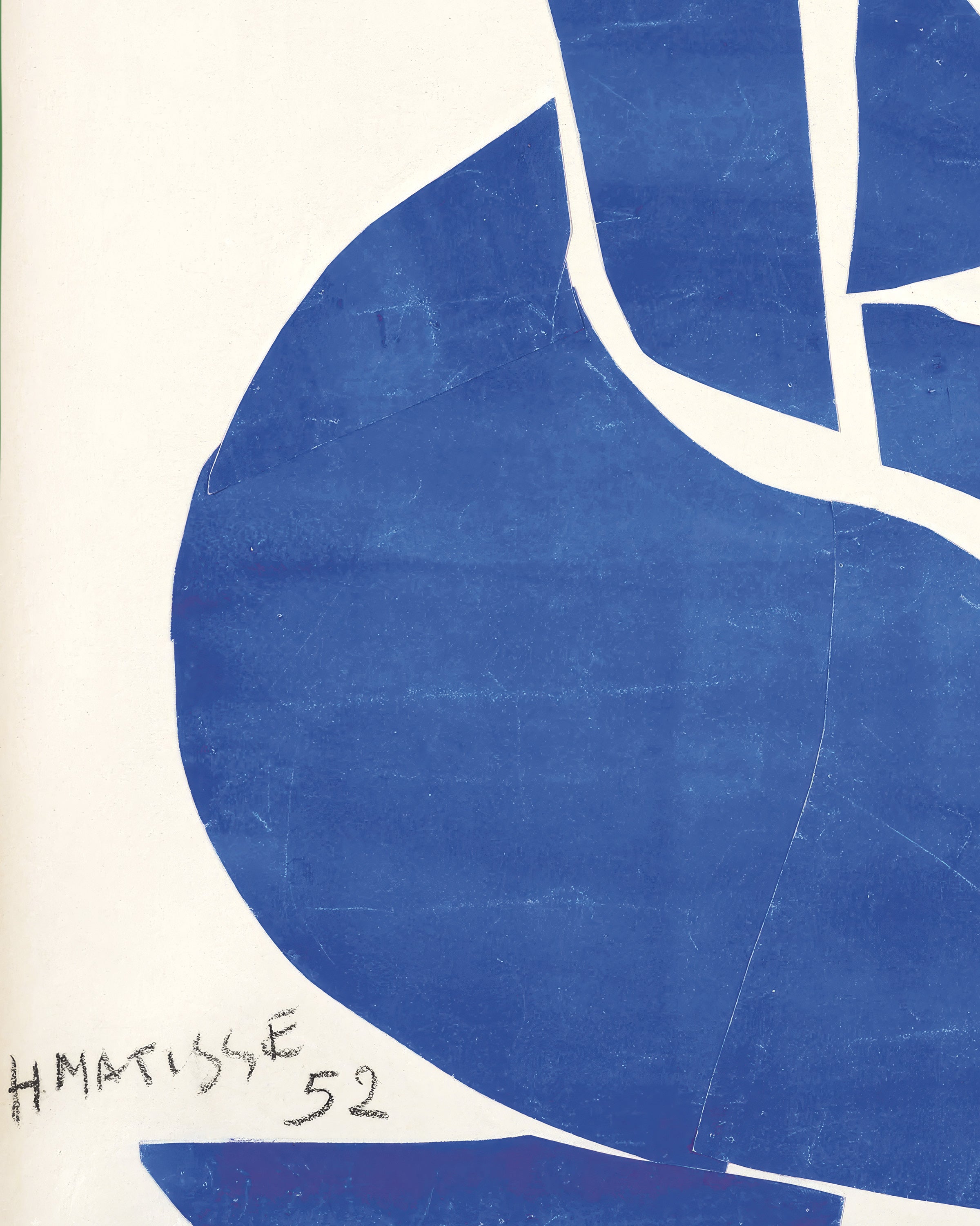 Blue nude I (1952) de Henri Matisse - Póster