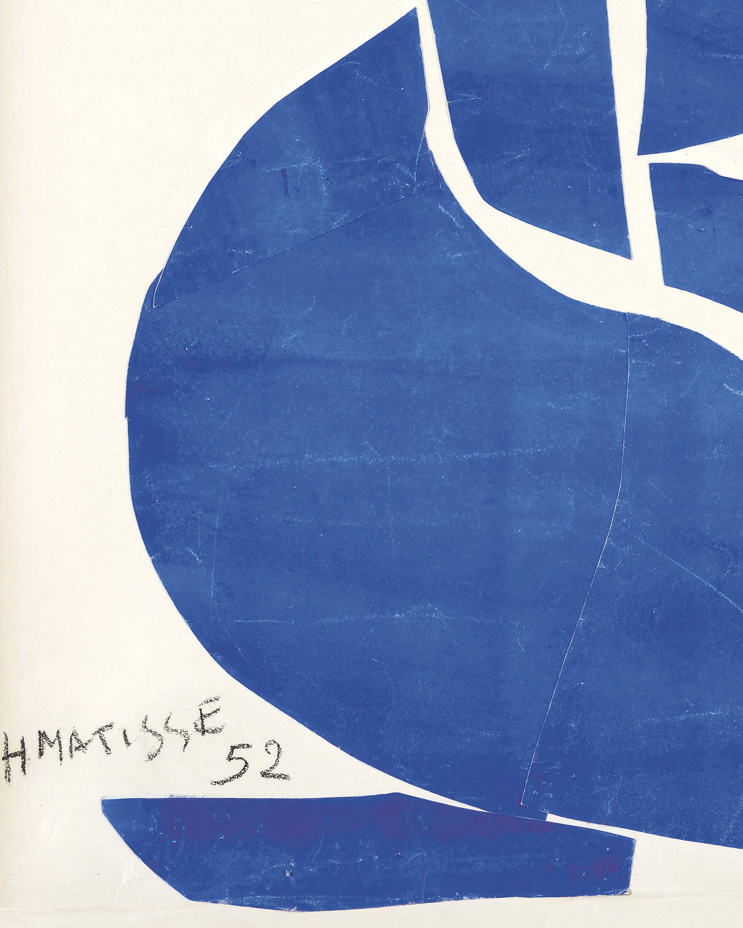 Blue Nude II (1952) de Henri Matisse - Póster