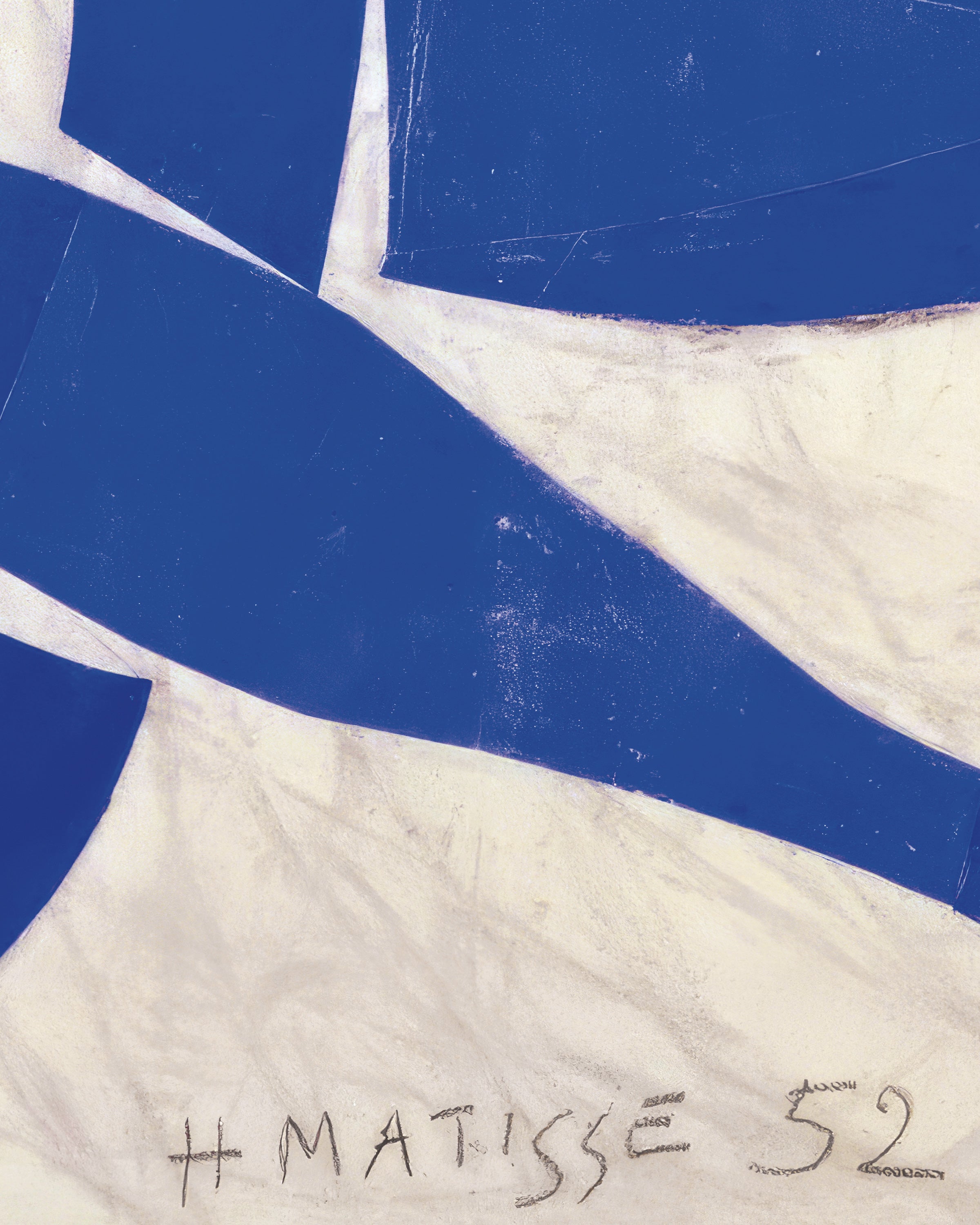 Conjunto de láminas decorativas Matisse desnudo azul, I a IV