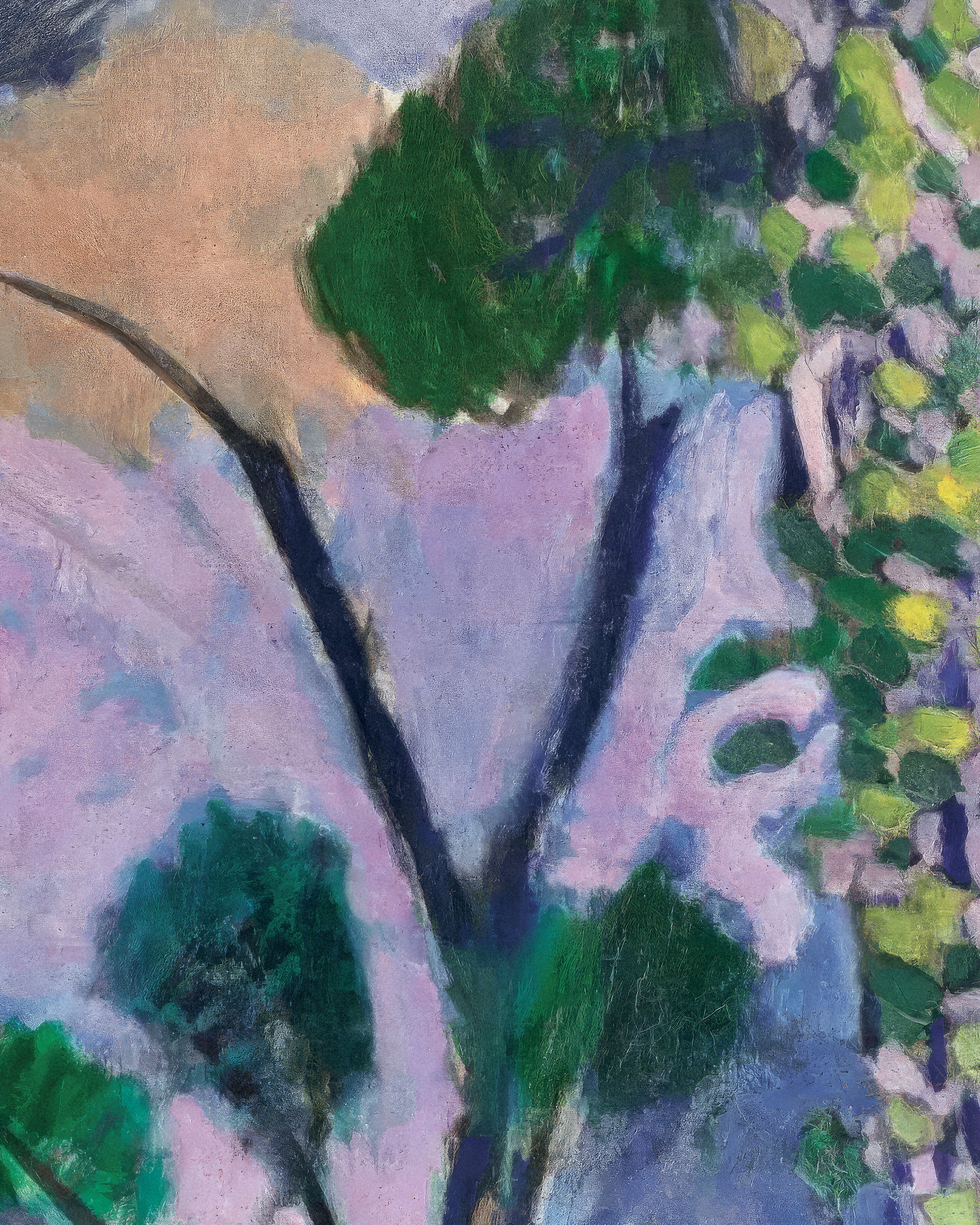Paisaje marroquí (Acanto) 1912 de Henri Matisse - Póster