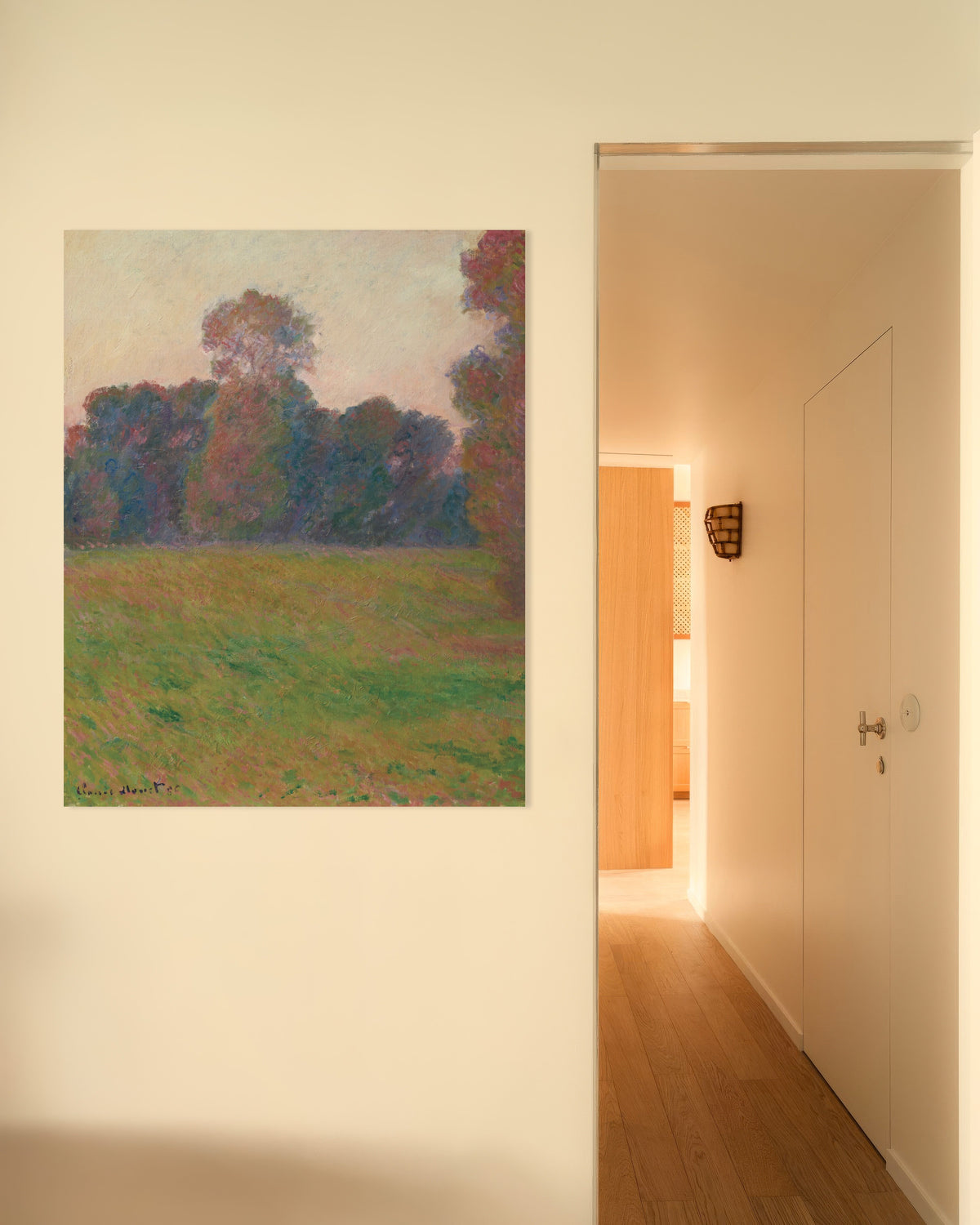 Póster Prado en Giverny (1886), de Claude Monet