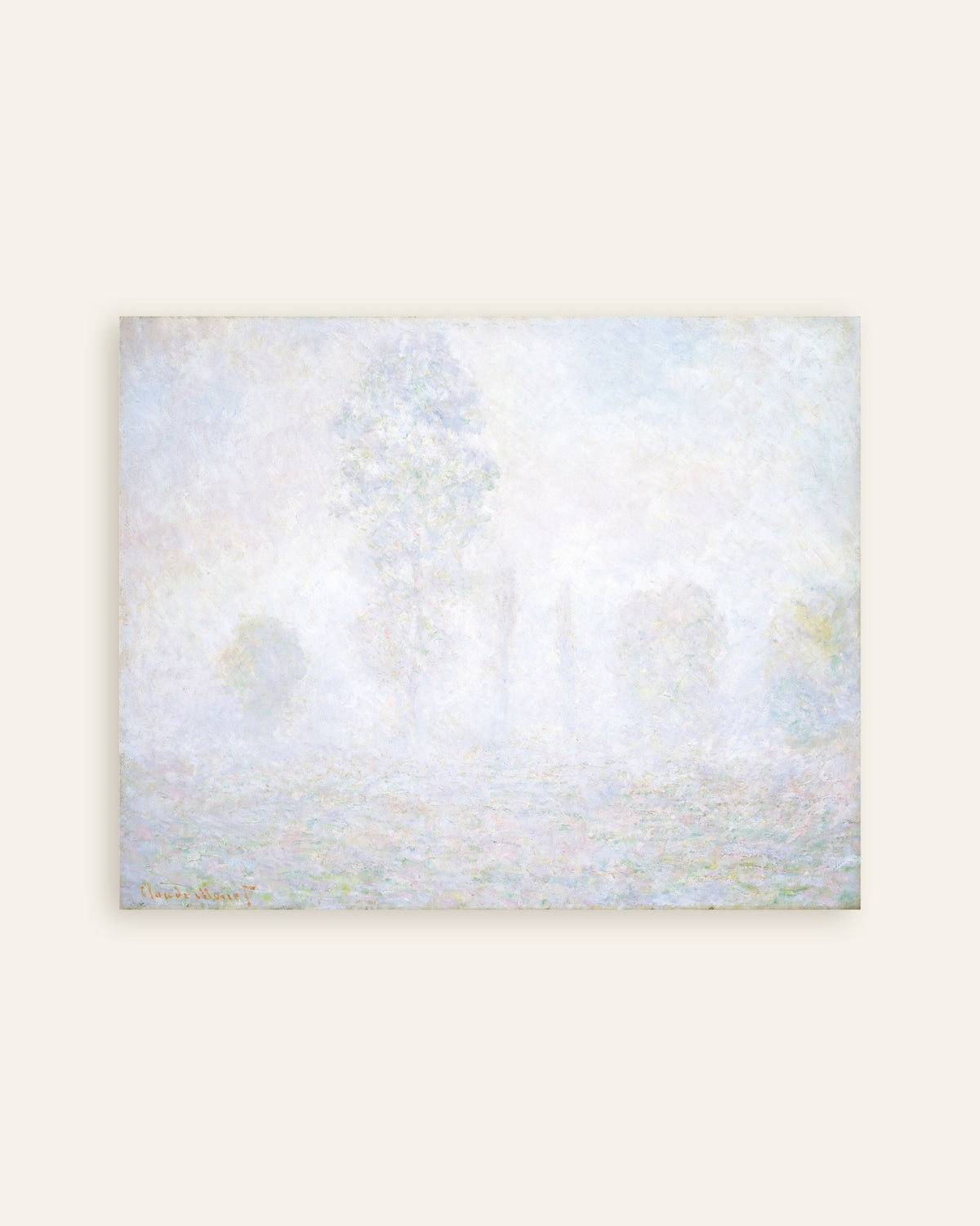 Póster Bruma matinal (1888), de Claude Monet, miniatura