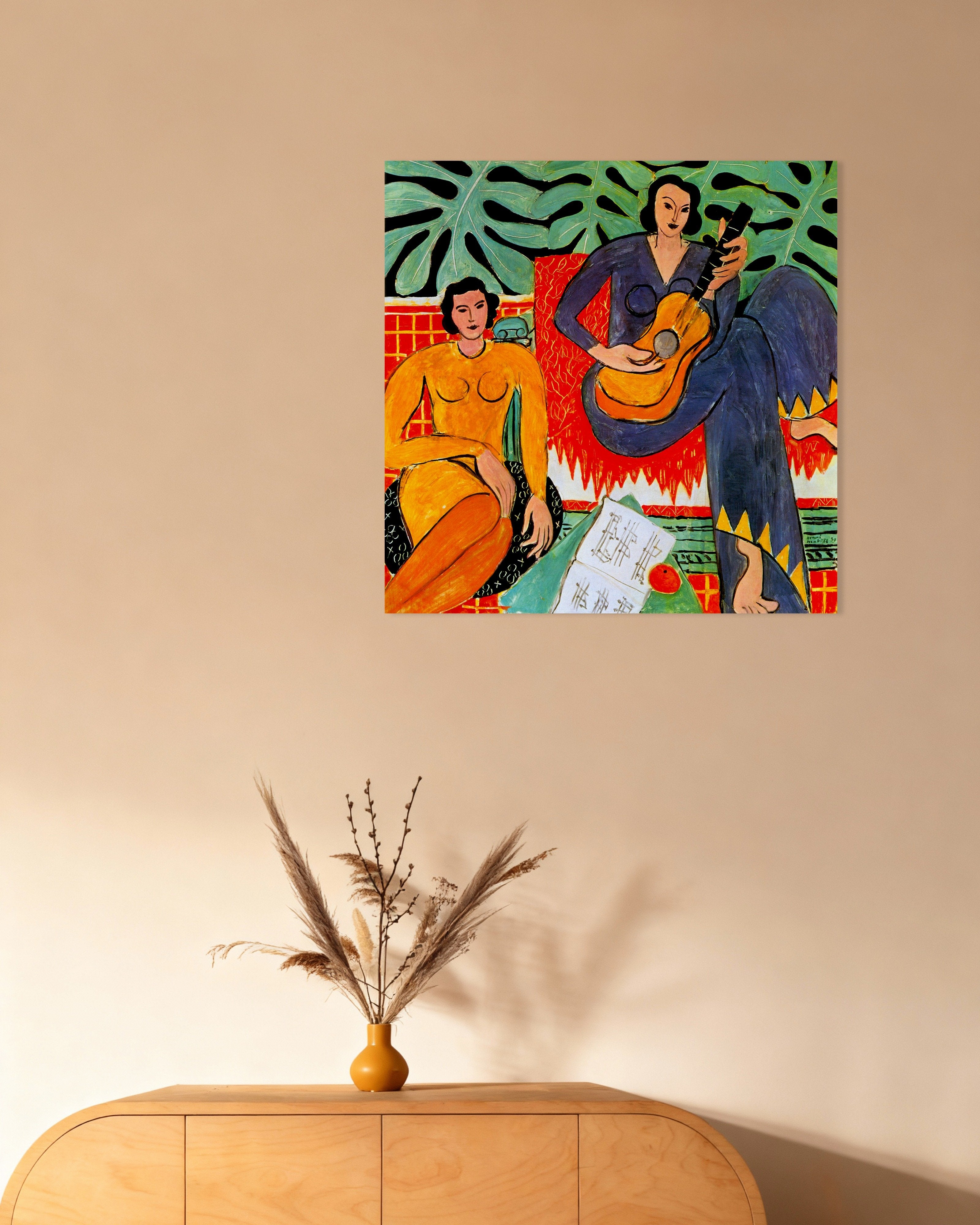 Poster of Music (1939) by Henri Matisse