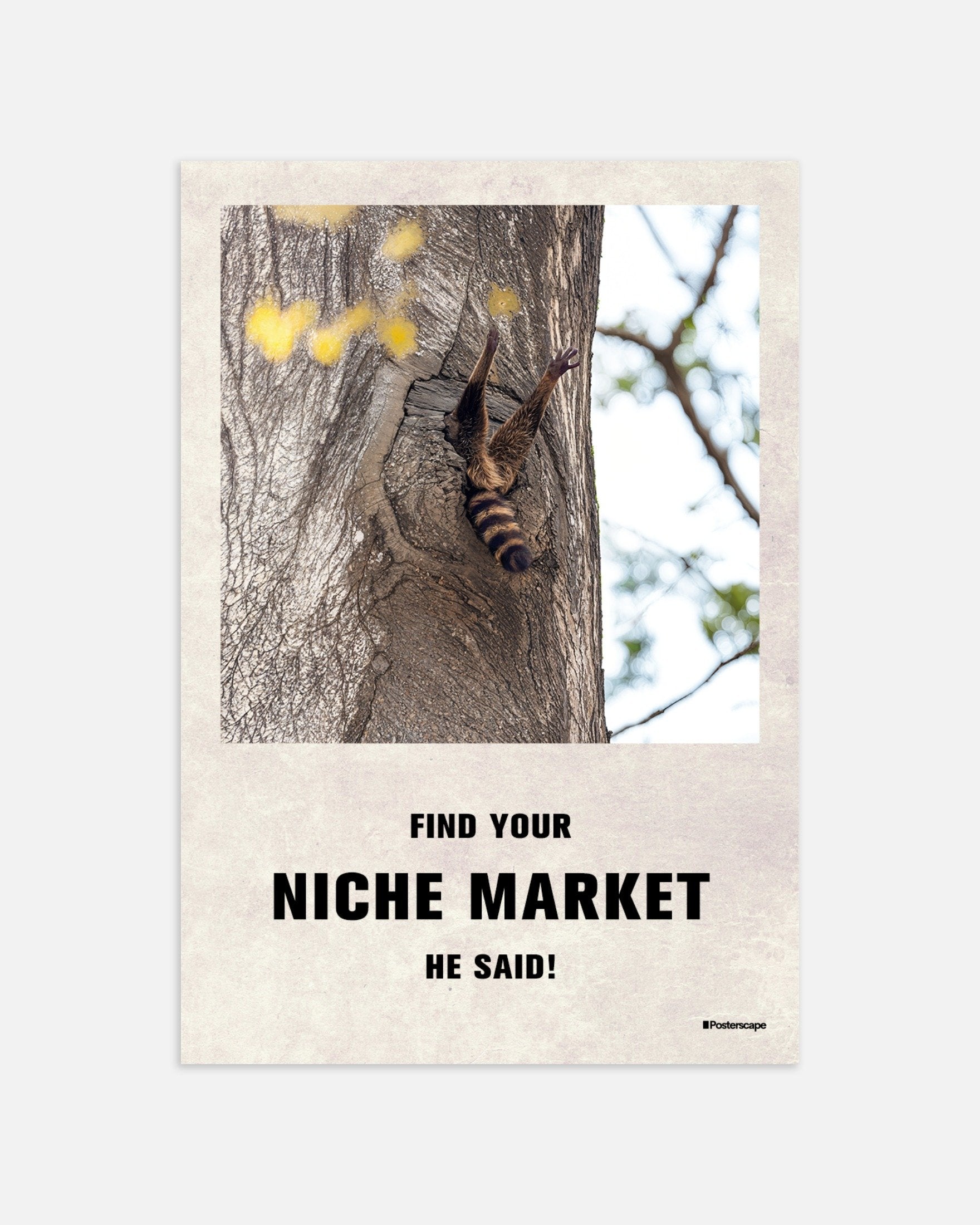 Poster of Niche market - Demotivational Poster, thumbnail