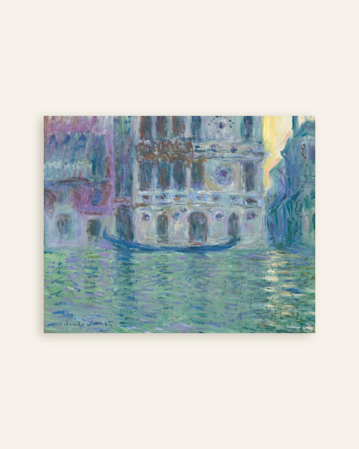 Póster El palacio Dario (1908), de Claude Monet, miniatura