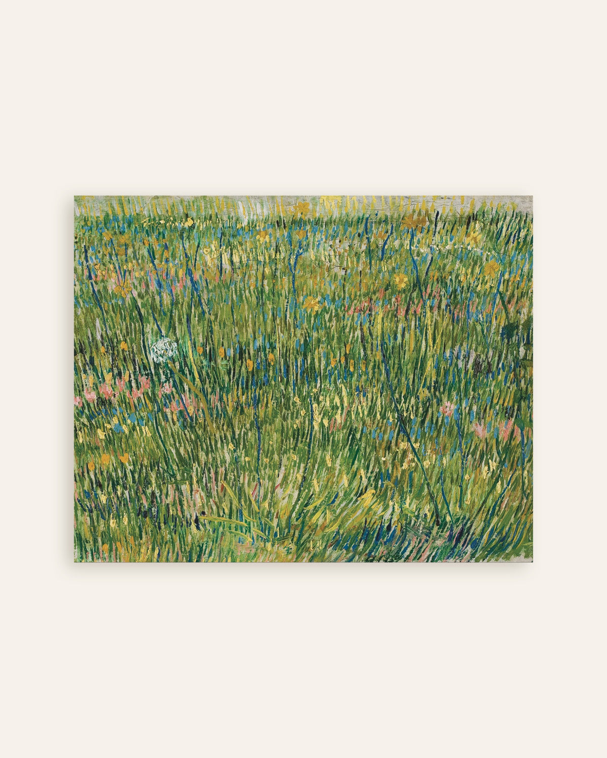 Póster de Parche de hierba (1887), de Vincent van Gogh, miniatura