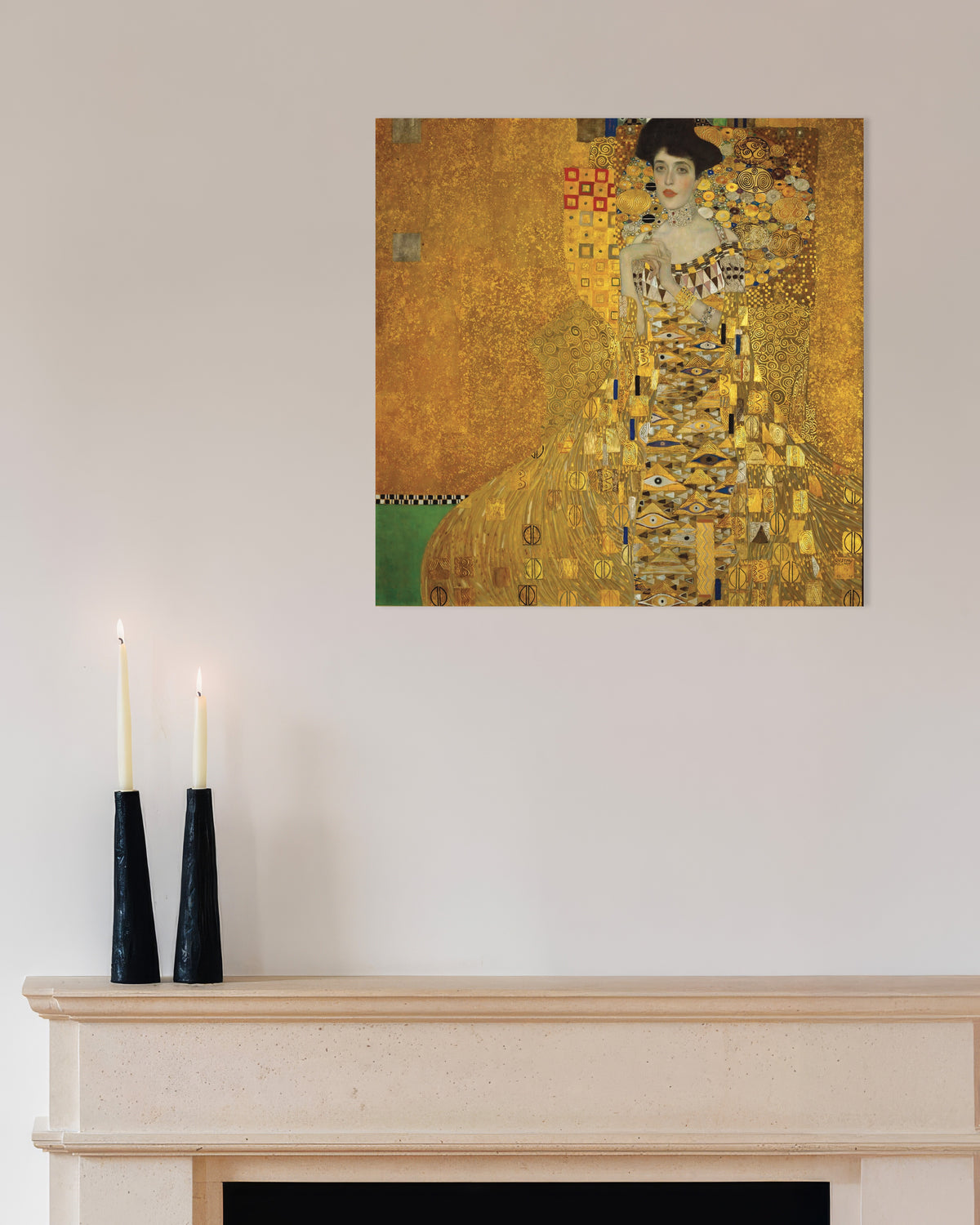 Póster Retrato de Adele Bloch-Bauer I (1907), de Gustav Klimt