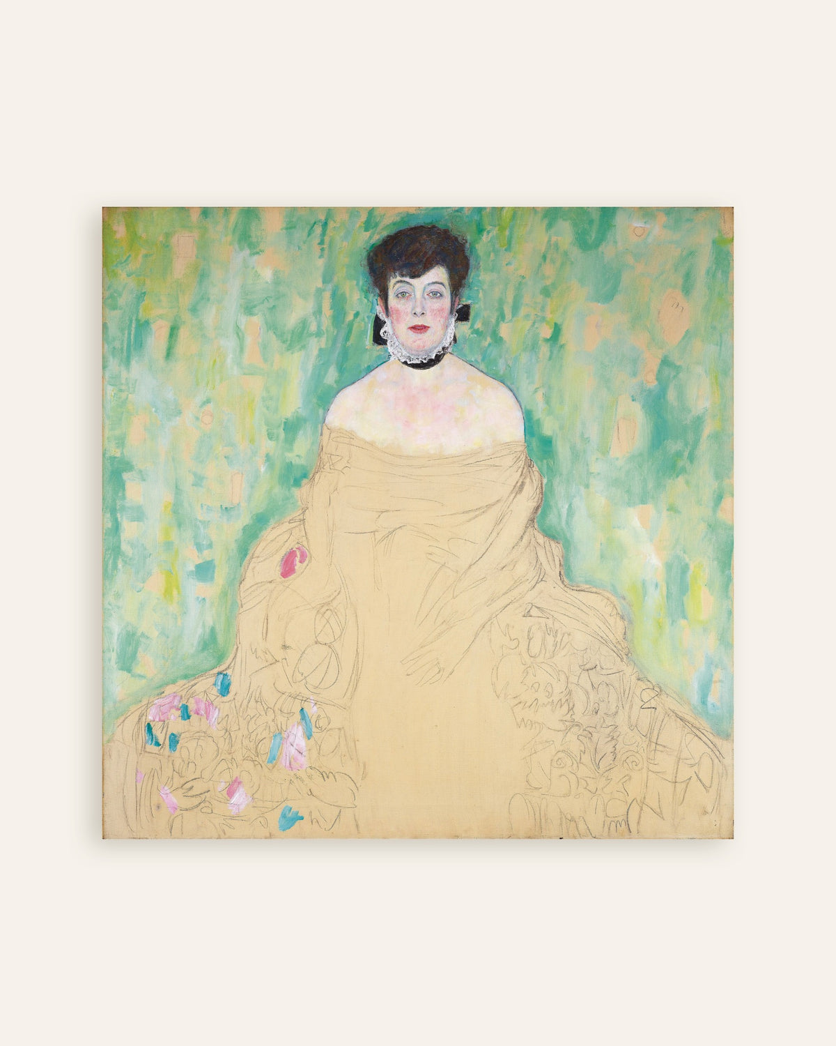 Póster Retrato de Amalie Zuckerkandl (1917), de Gustav Klimt, miniatura