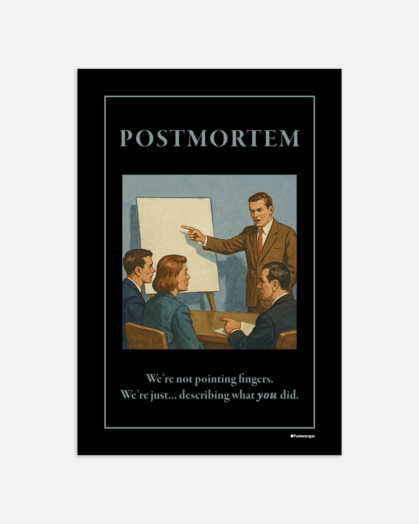 Poster of Postmortem - Demotivational Poster, thumbnail