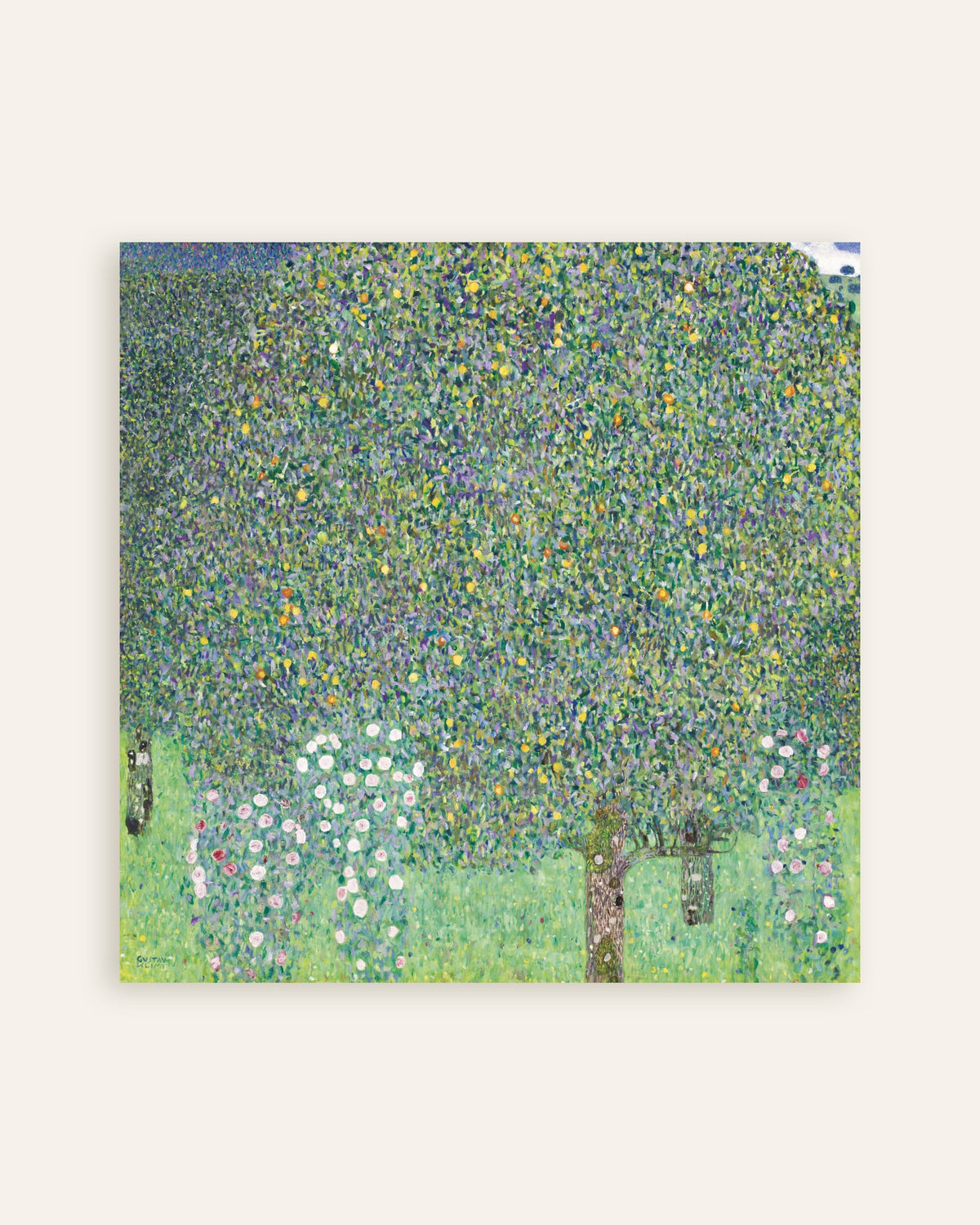 Póster Rosales bajo los árboles (1905), de Gustav Klimt, miniatura