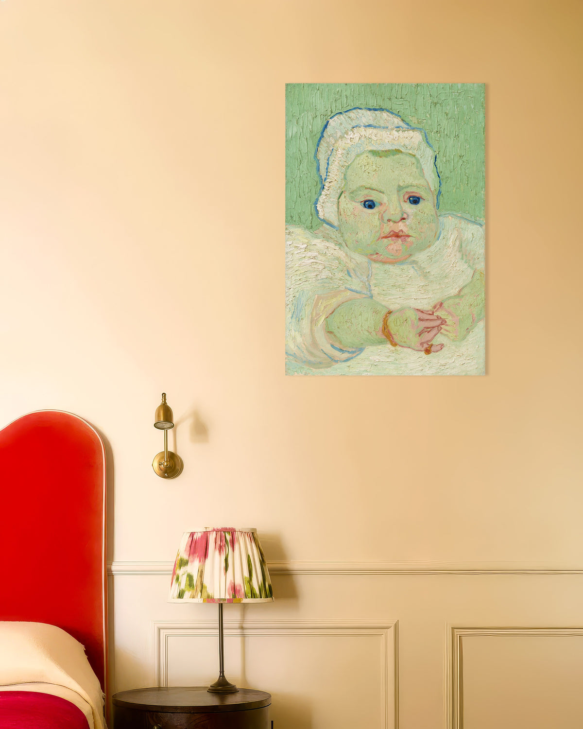 Póster El bebé de Roulin (1888), de Vincent van Gogh
