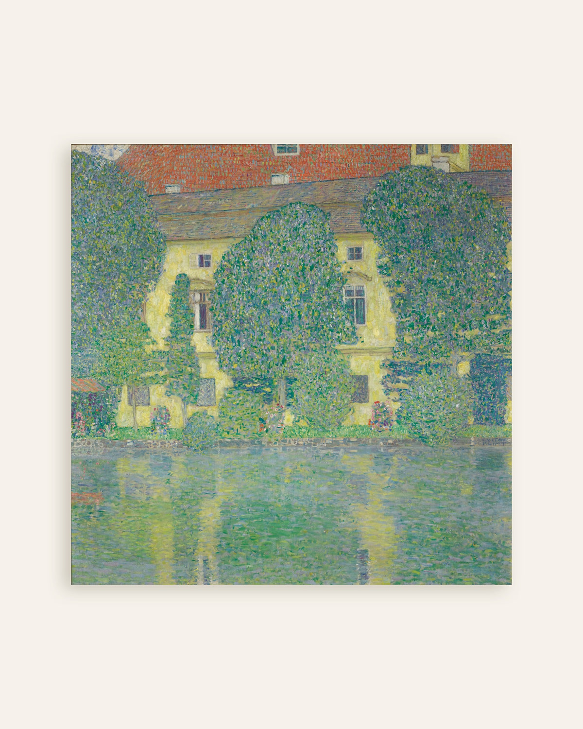 Póster de Schloss Kammer en el Attersee III (1910), de Gustav Klimt, en miniatura