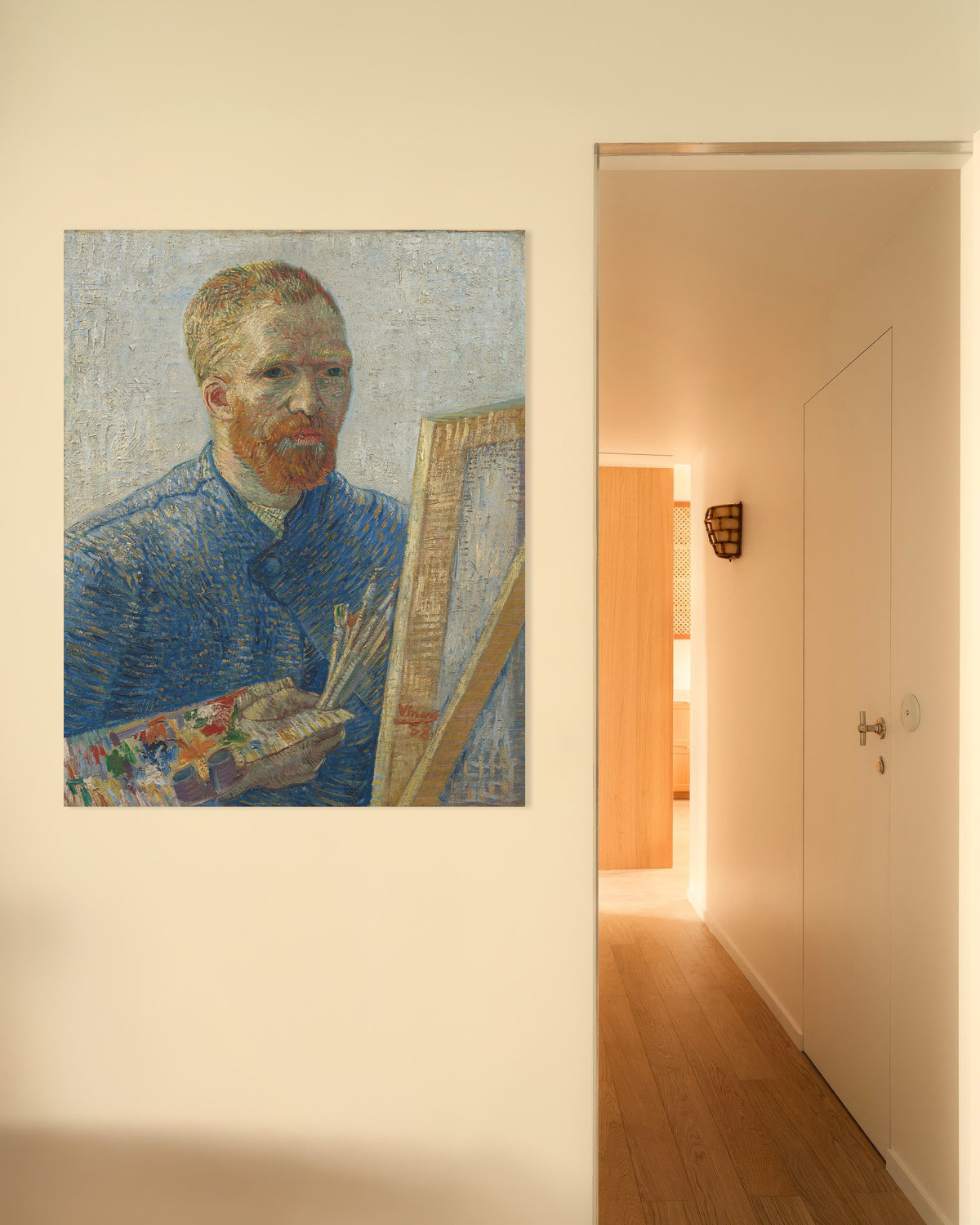 Póster de Autorretrato como pintor (1888), de Vincent van Gogh