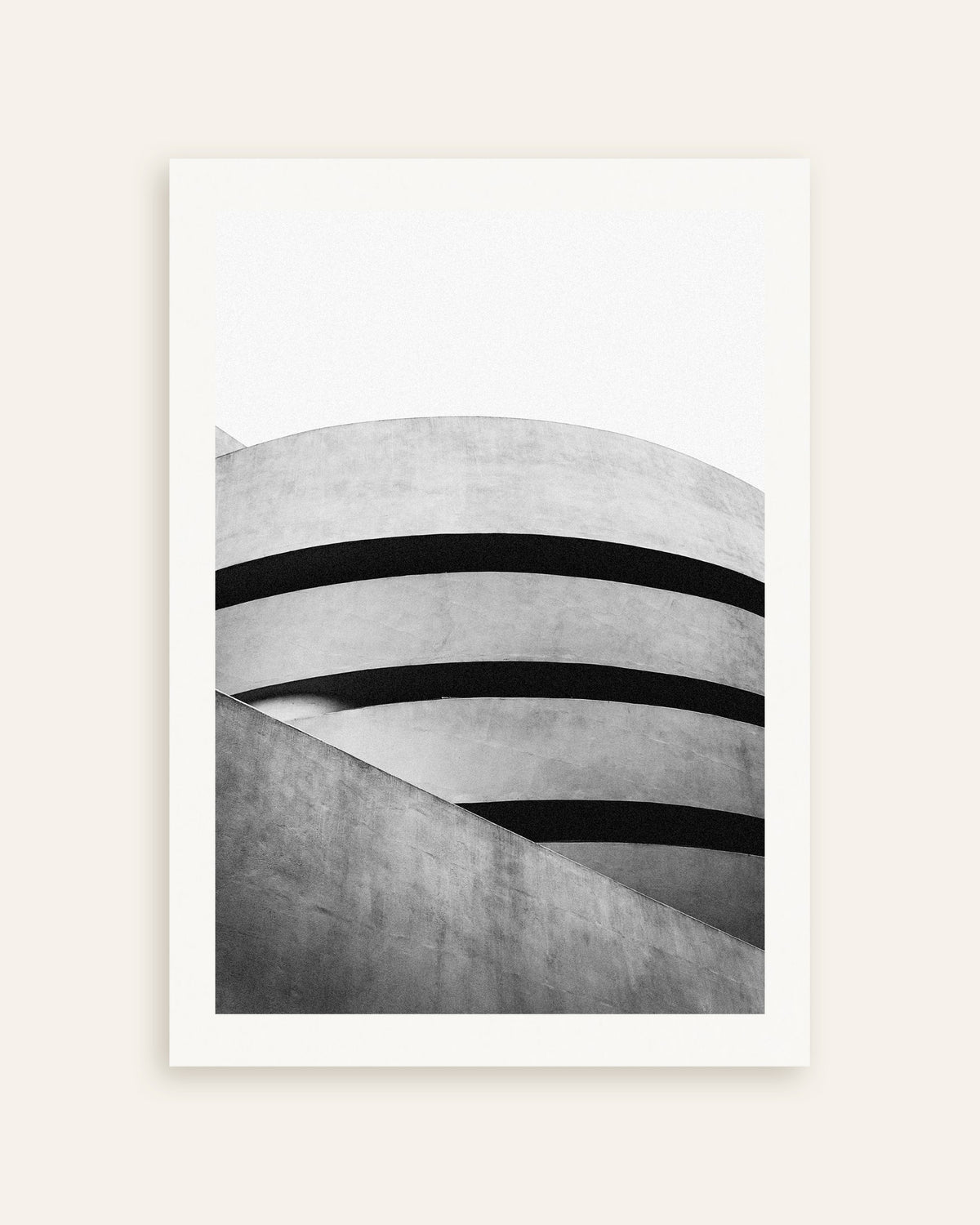 Póster «Curvas del museo en espiral», miniatura