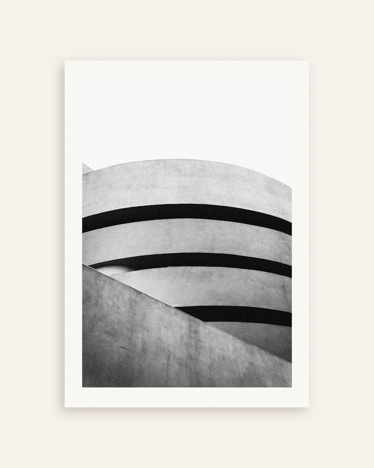 Póster «Curvas del museo en espiral», miniatura