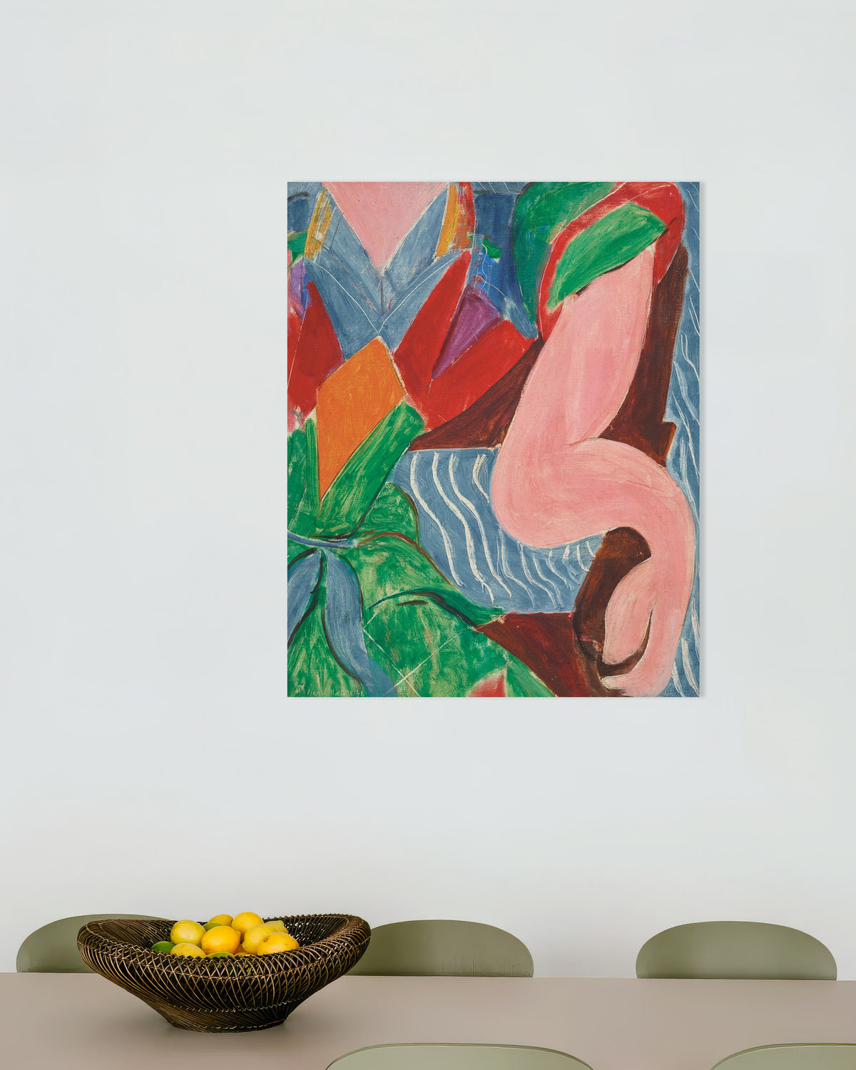 Póster de El brazo (1938), de Henri Matisse
