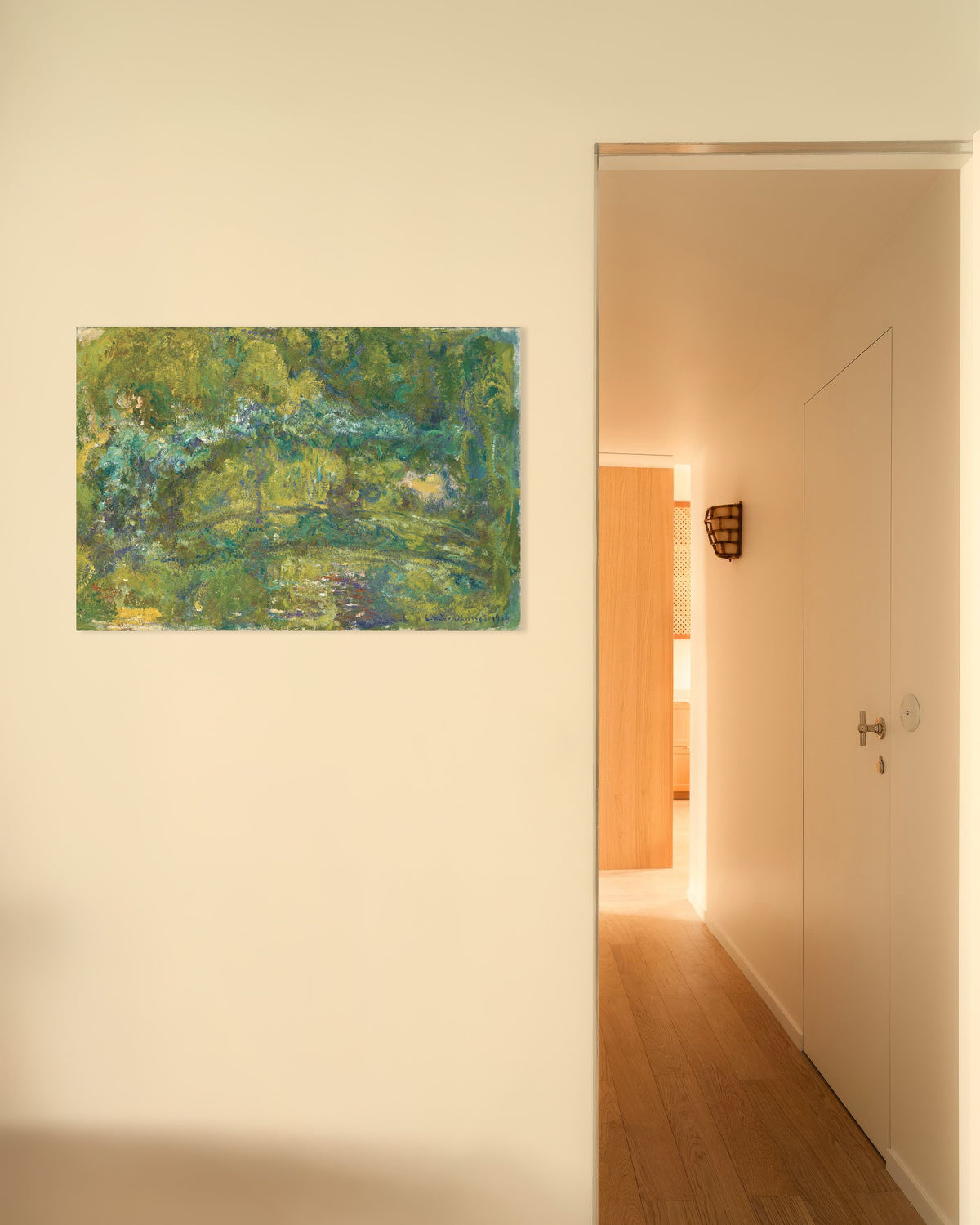 Póster La pasarela sobre el estanque de nenúfares (1919), de Claude Monet