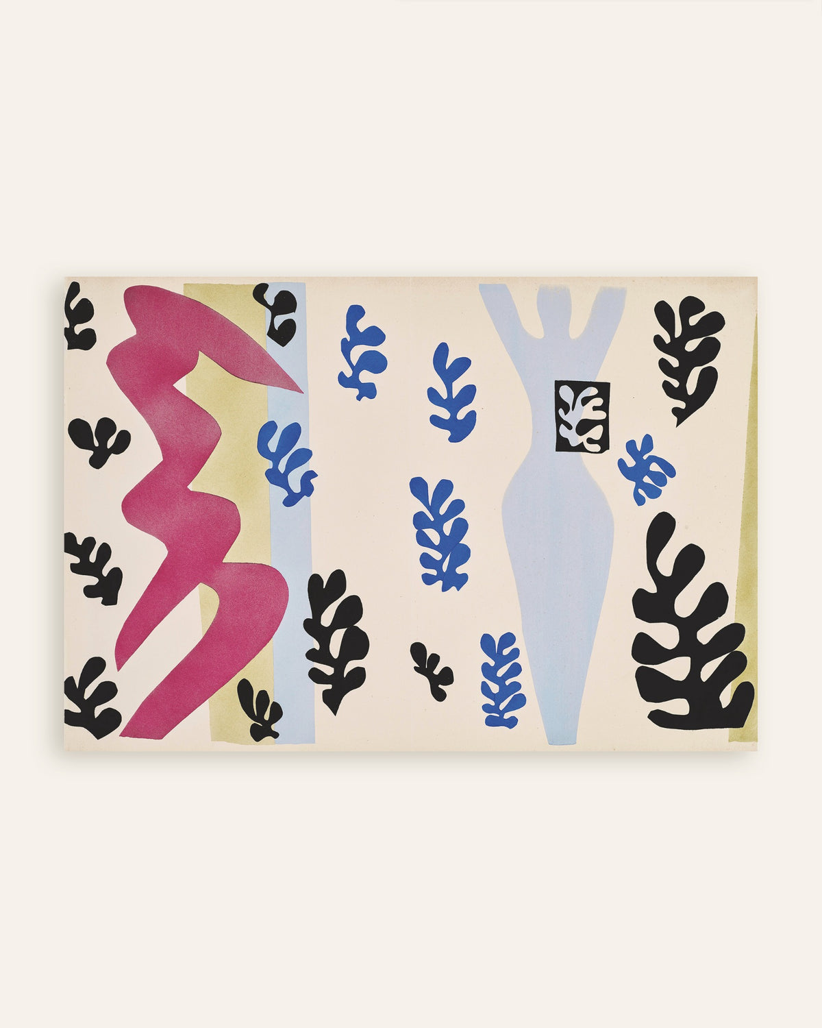 Póster de El lanzador de cuchillos (Jazz, 1947), de Henri Matisse, en miniatura