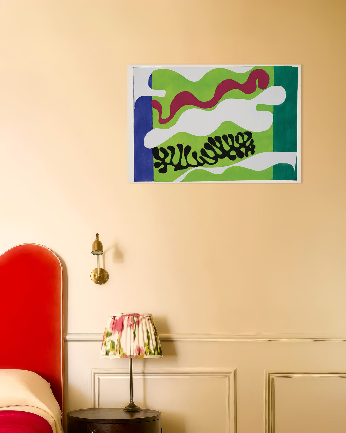 Póster La laguna en verde (Jazz, 1947), de Henri Matisse