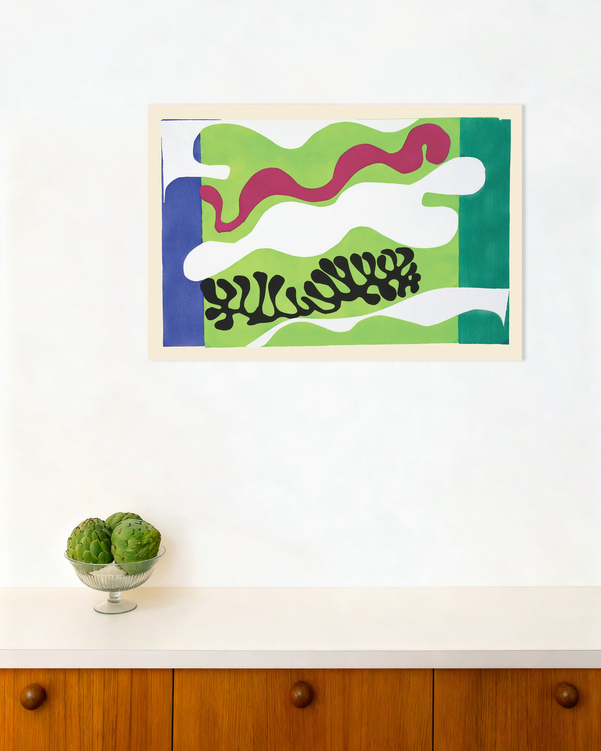 Póster La laguna en verde (Jazz, 1947), de Henri Matisse