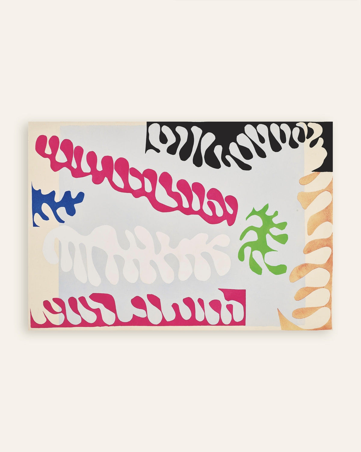 Póster de La laguna en rosa y blanco (Jazz, 1947), de Henri Matisse, en miniatura