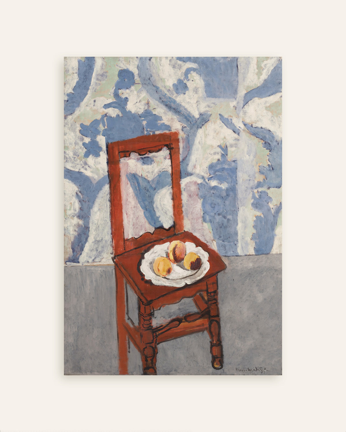 Póster de La silla Lorraine (1919), de Henri Matisse, en miniatura