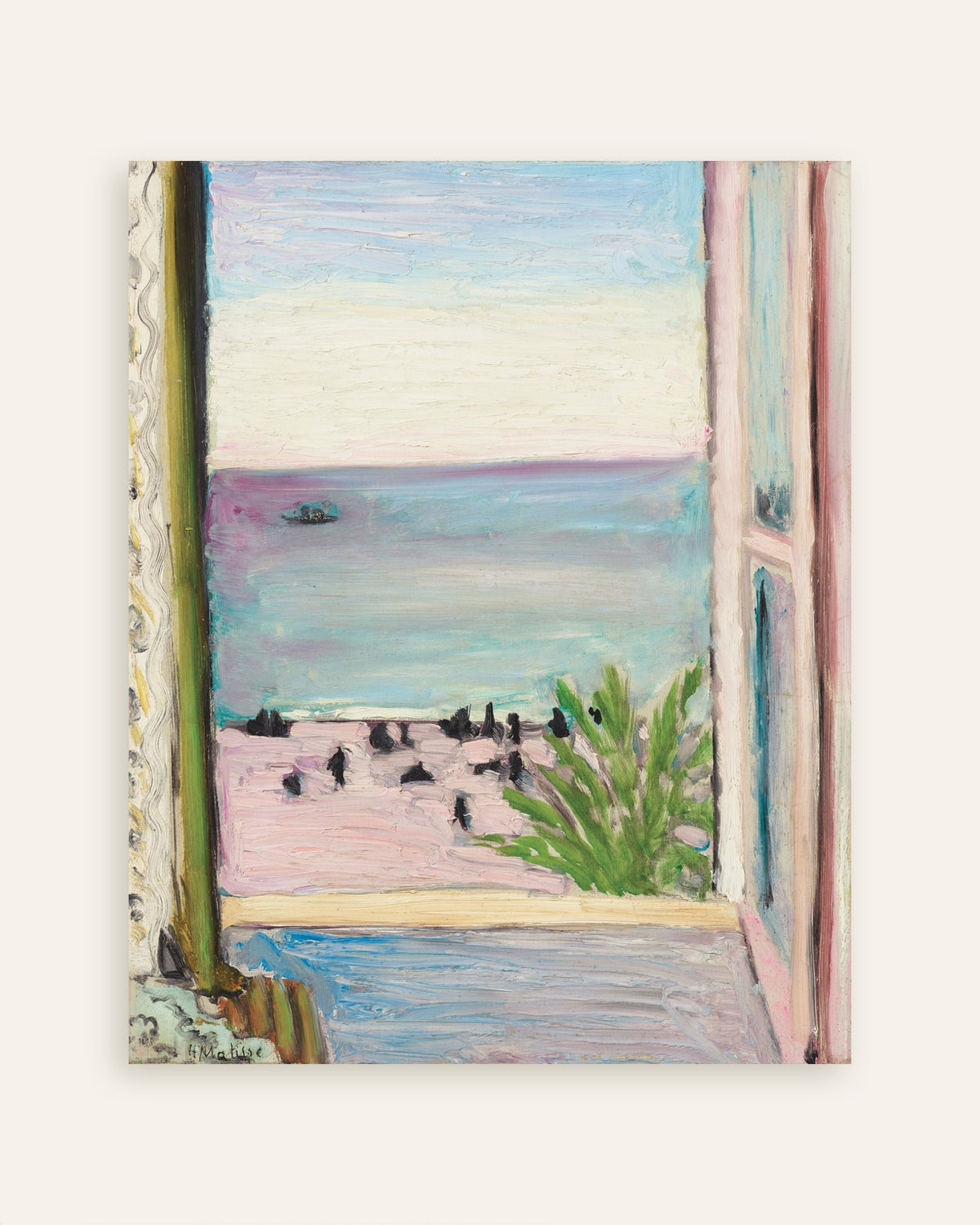 Póster de La ventana abierta (1918), de Henri Matisse, miniatura