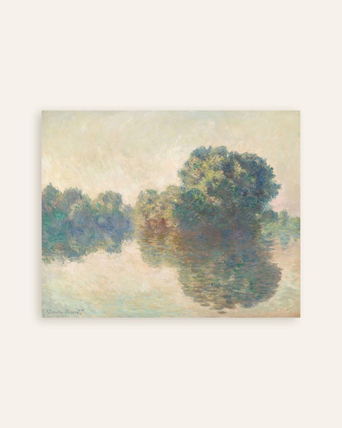 Póster El Sena en Giverny (1897), de Claude Monet, miniatura