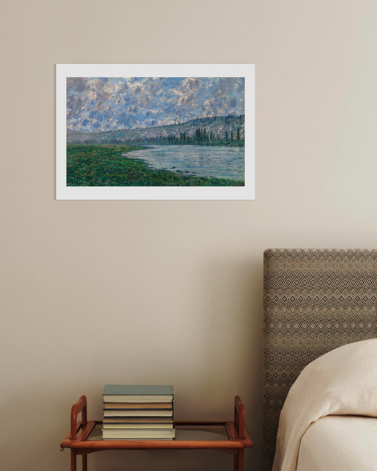 Póster El Sena en Vétheuil (1880), de Claude Monet