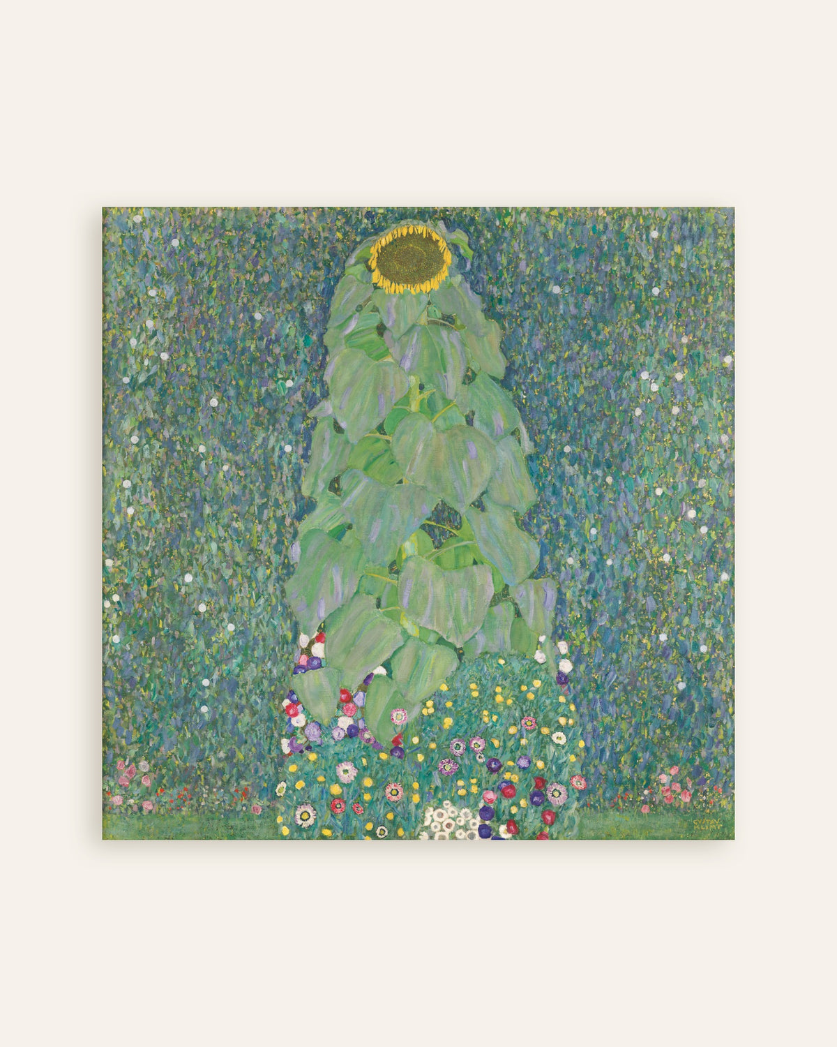 Póster El girasol (1907–1908), de Gustav Klimt, miniatura
