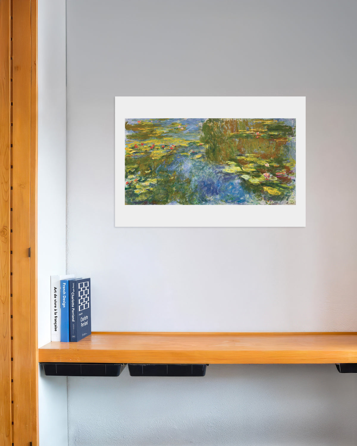 Póster El estanque de nenúfares (hacia 1917–1919), de Claude Monet
