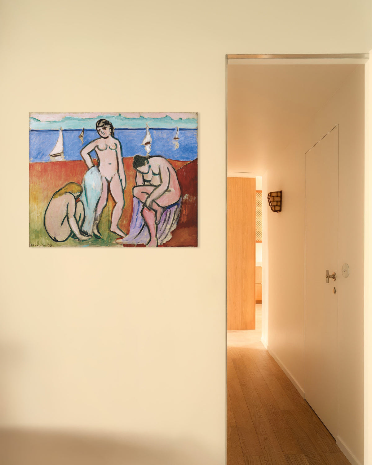 Póster de Tres bañistas (1907), de Henri Matisse