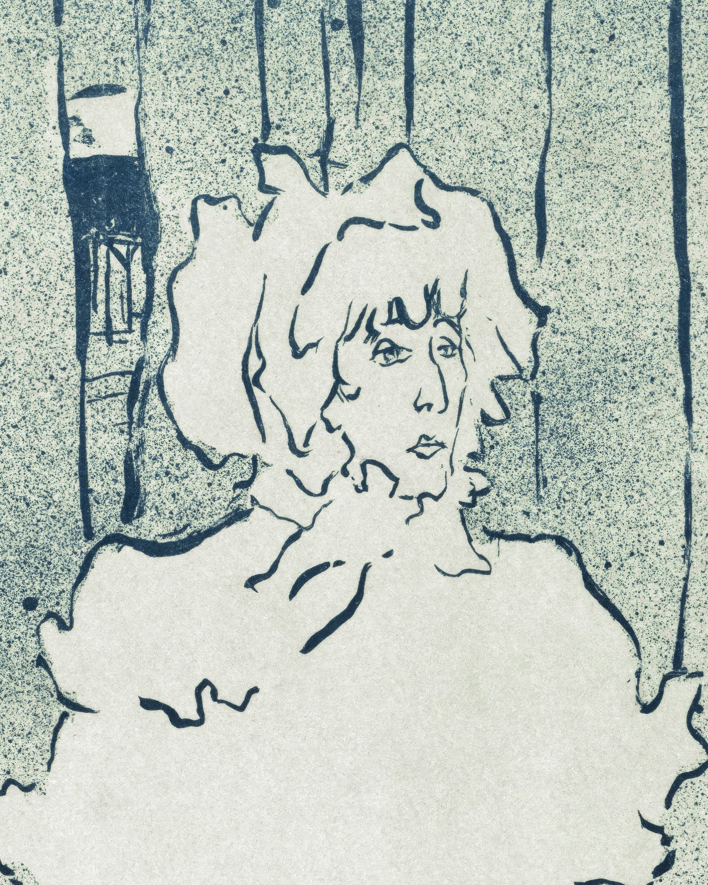 La Chatelaine o el Tocsin (1895) de Henri de Toulouse-Lautrec Póster