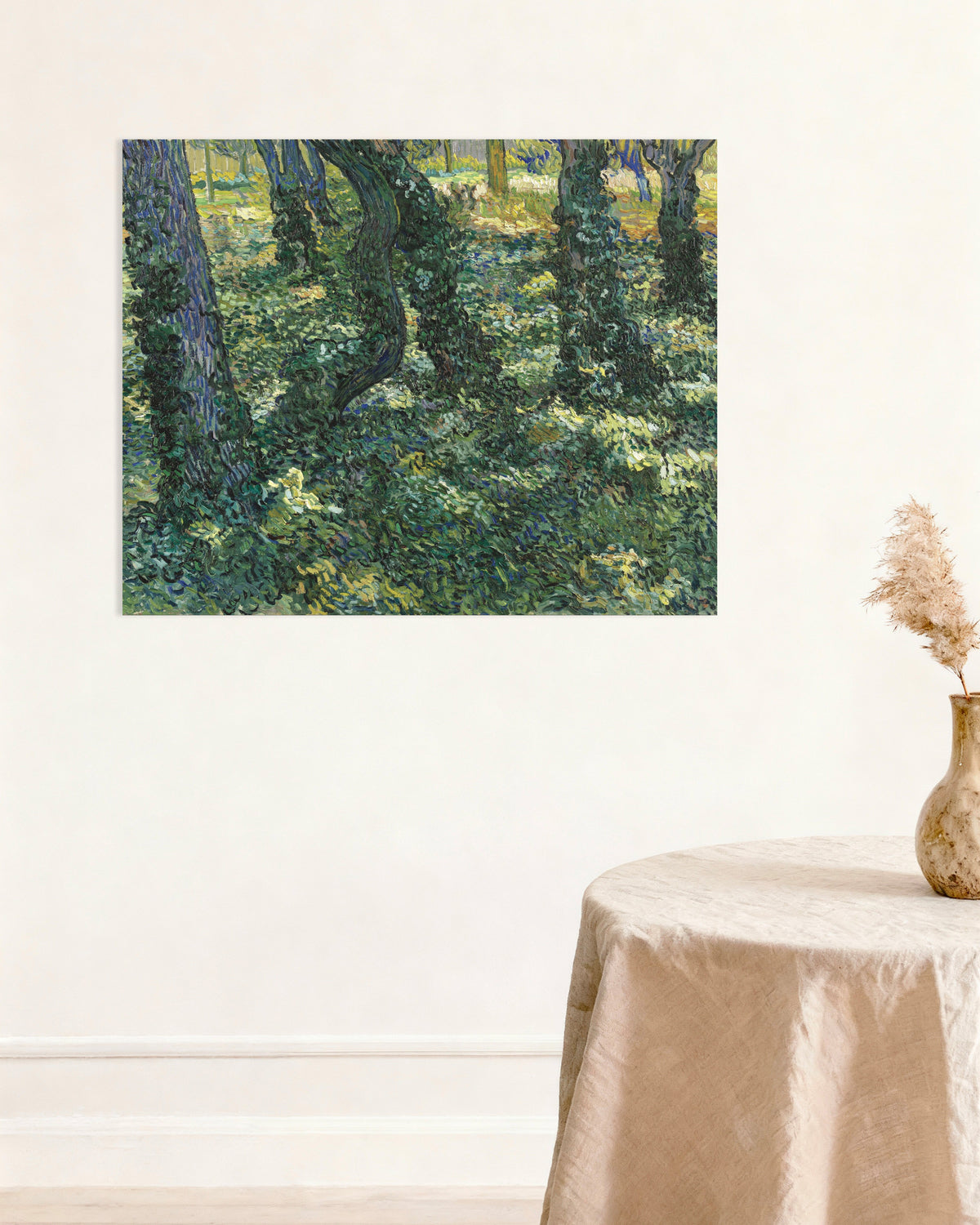 Póster de Sotobosque (1887), de Vincent van Gogh