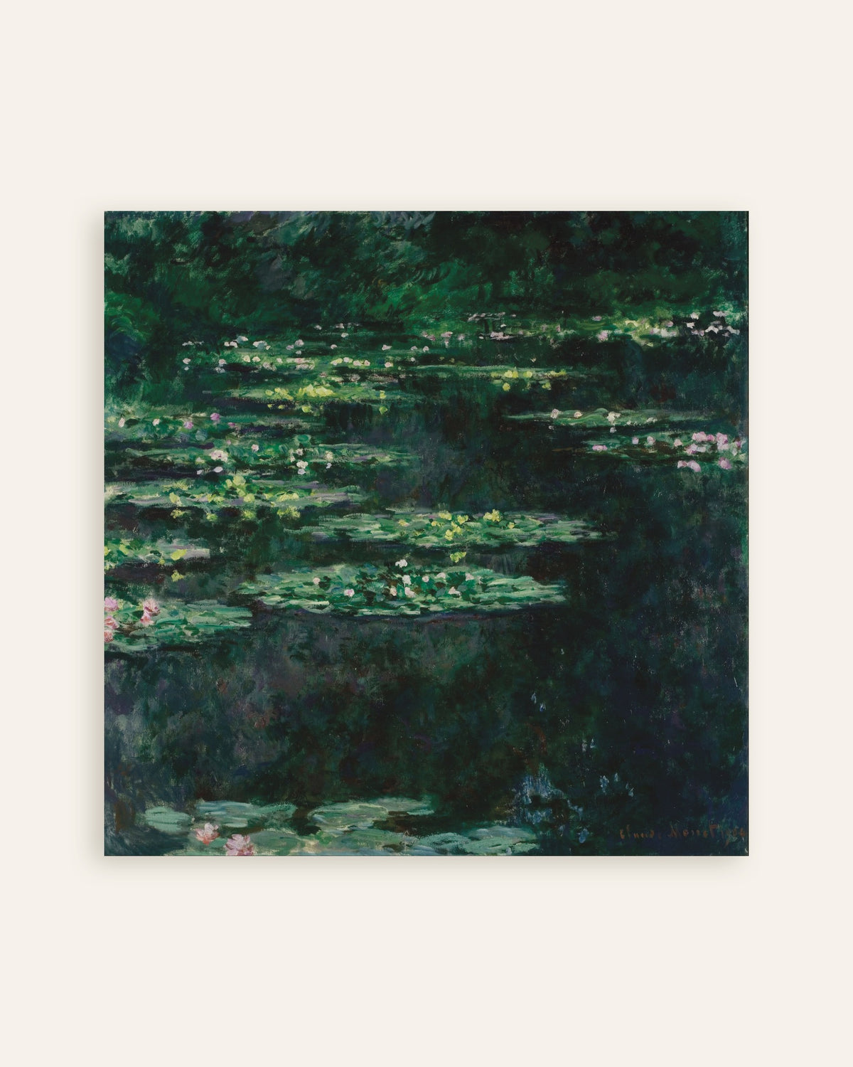 Póster Nenúfares (1904), de Claude Monet, miniatura