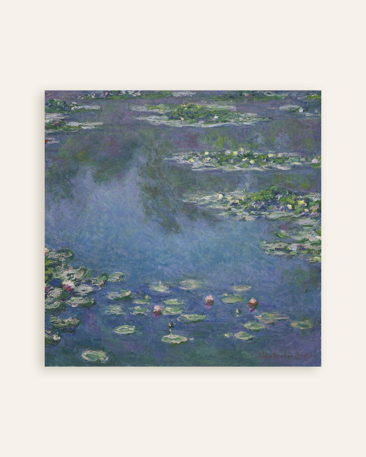 Póster Nenúfares (1906), de Claude Monet, miniatura