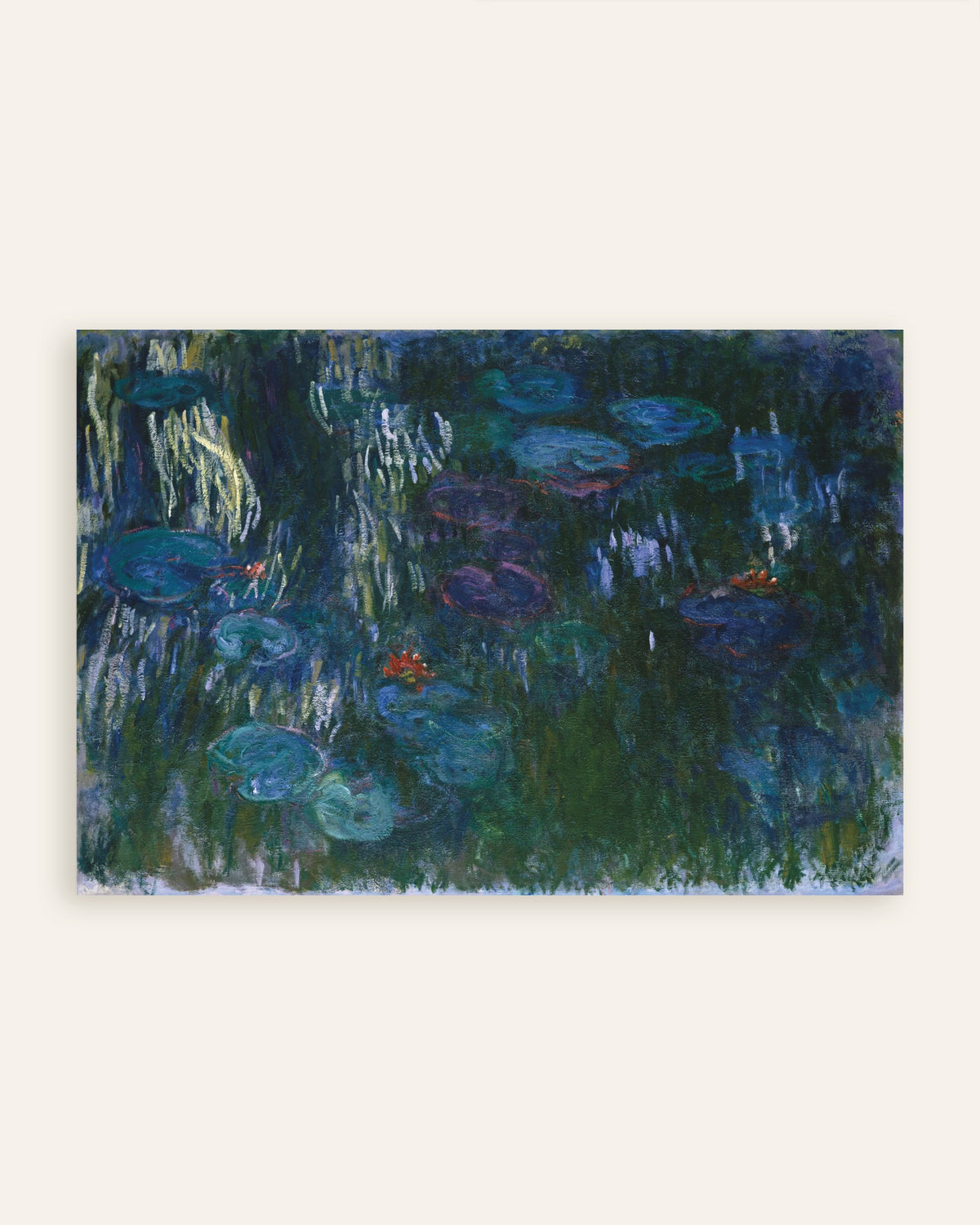 Póster Nenúfares (1916–1919), de Claude Monet, miniatura