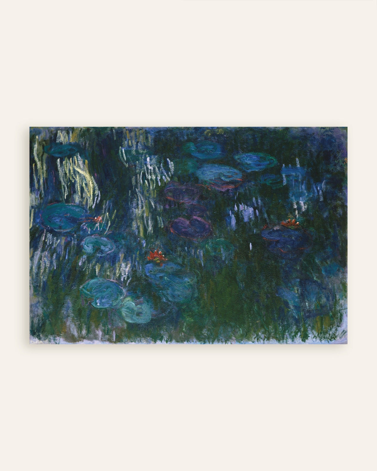 Póster Nenúfares (1916–1919), de Claude Monet, miniatura