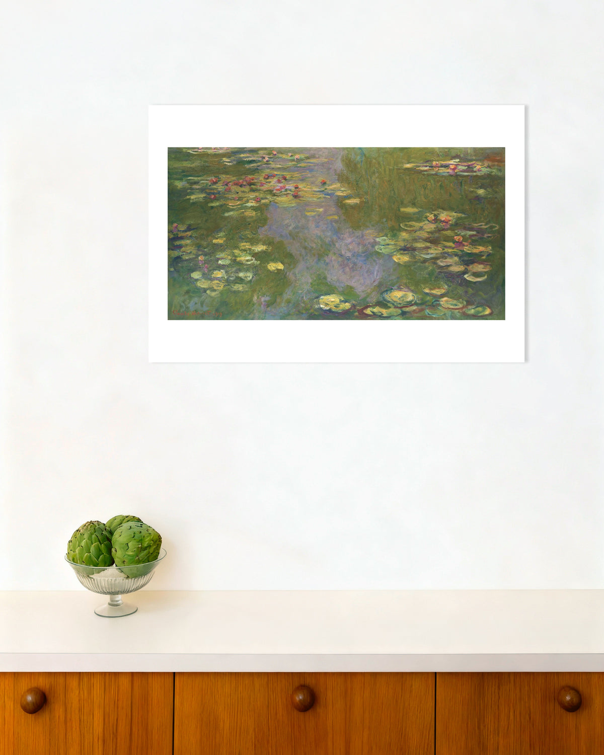 Póster Nenúfares (1919), de Claude Monet