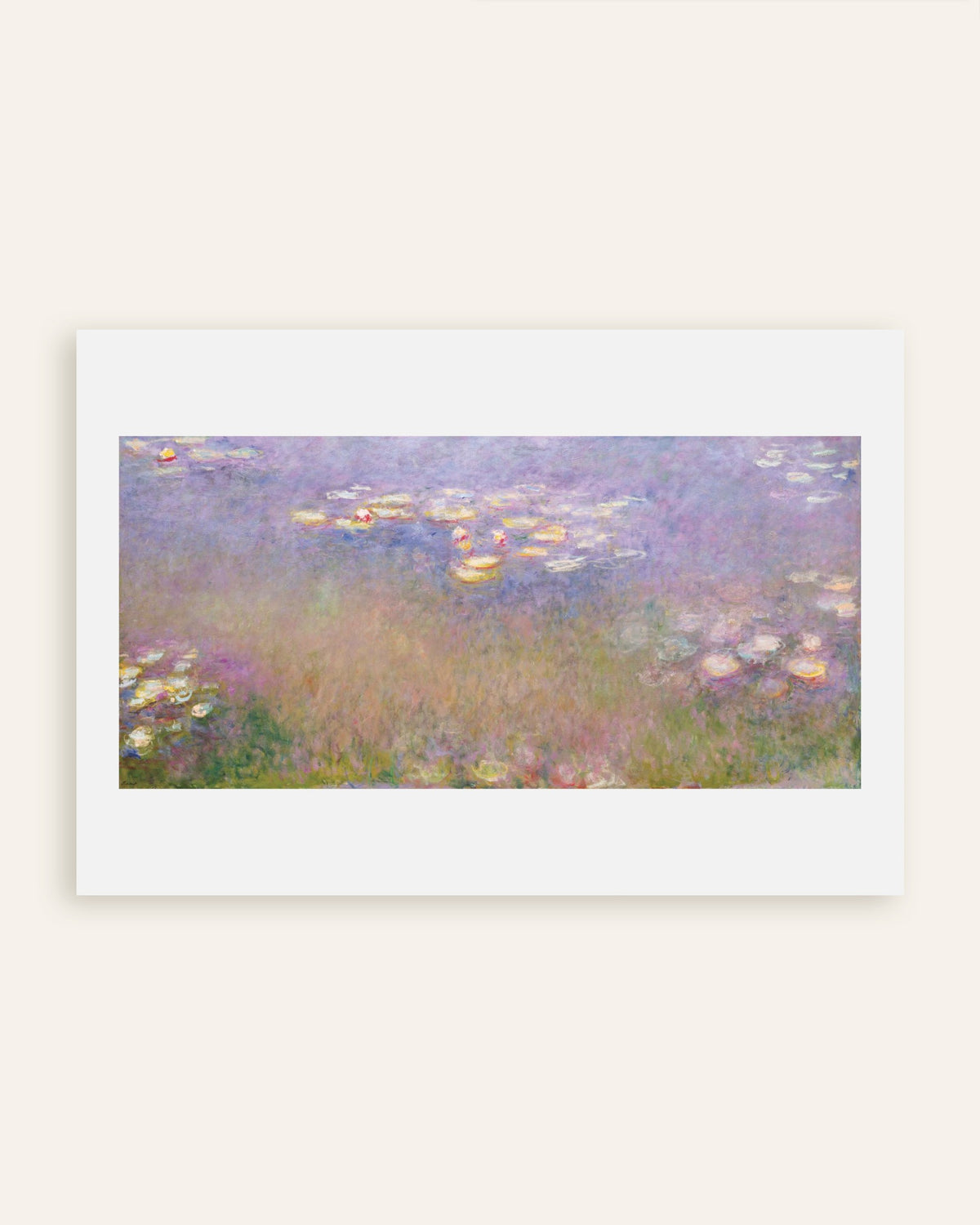 Póster Nenúfares (hacia 1915–1926), de Claude Monet, miniatura