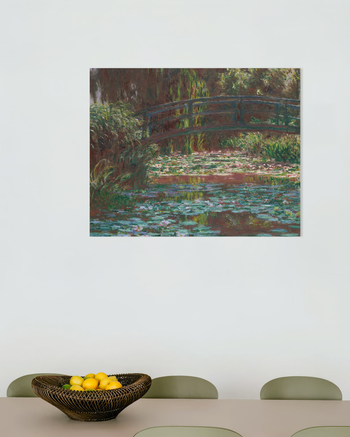 Póster El estanque de nenúfares (1900), de Claude Monet