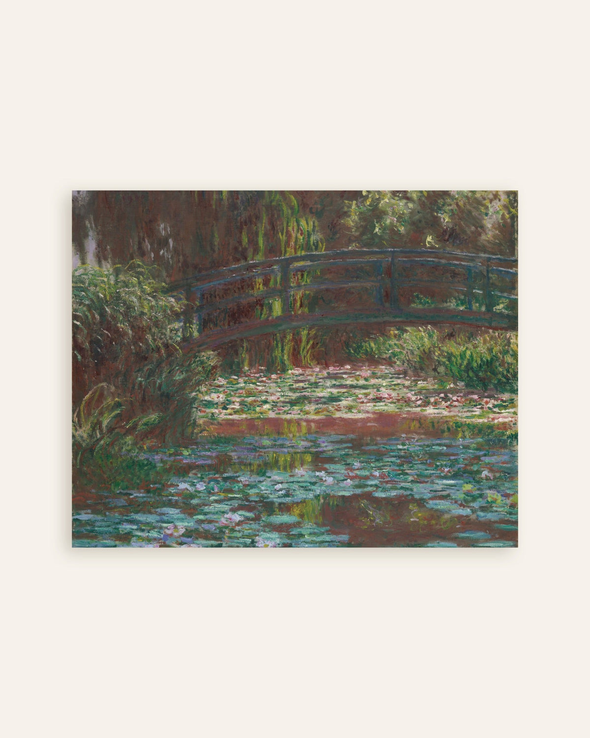 Póster El estanque de nenúfares (1900), de Claude Monet, miniatura